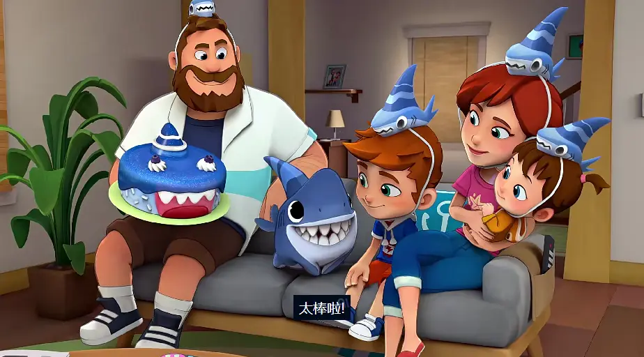 B21128-【Netflix】《Sharkdog家有鲨鱼狗》英文动画片全1-3季-01