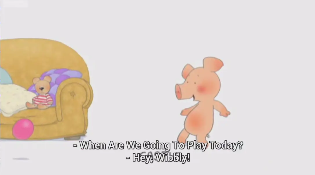 B21290-【BBC】《Wibbly Pig 小猪威比》英文动画片-全52集-标清视频带英文字幕-音频MP3-01