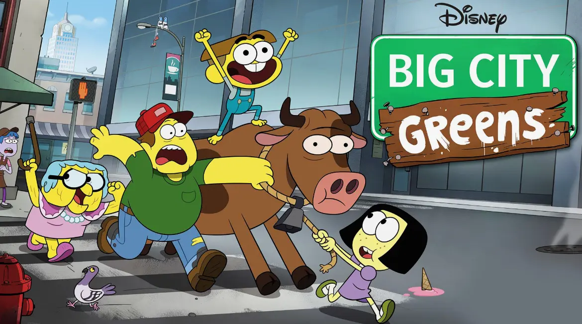 迪士尼《Big City Greens-格林一家进城记》英文动画片全1-3季-共124集-1080P高清视频带英文字幕-百度网盘下载 - 优育邦-优育邦