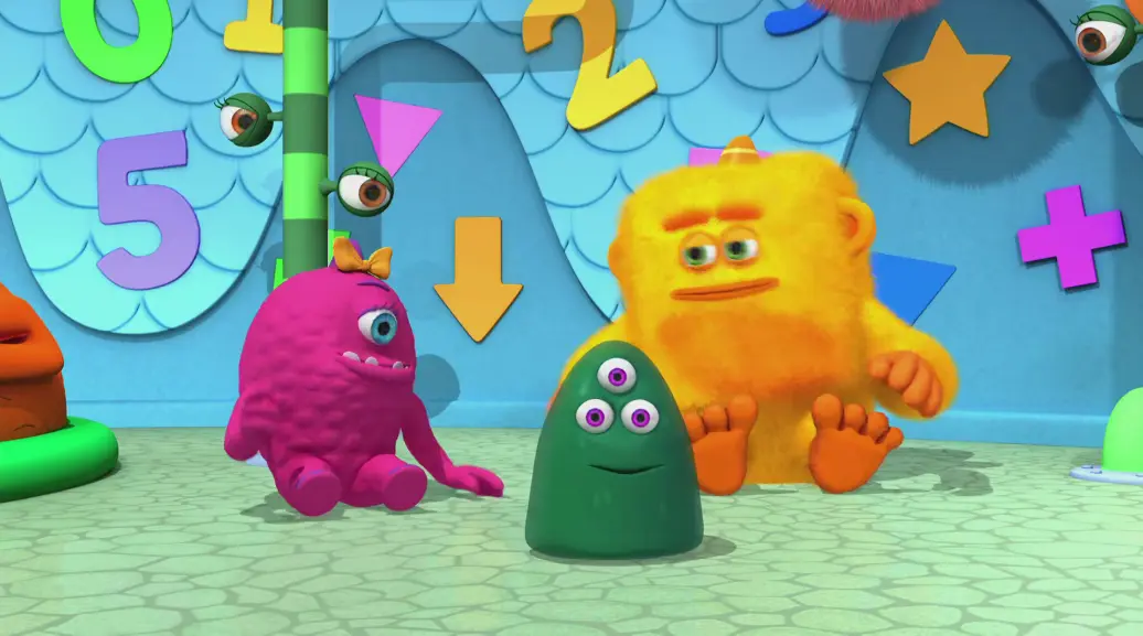 B21302-超火爆数学启蒙动画片《Monster Math Squad-怪物数学小分队》全1-2季-共50集-1080P高清视频带中英文字幕-01